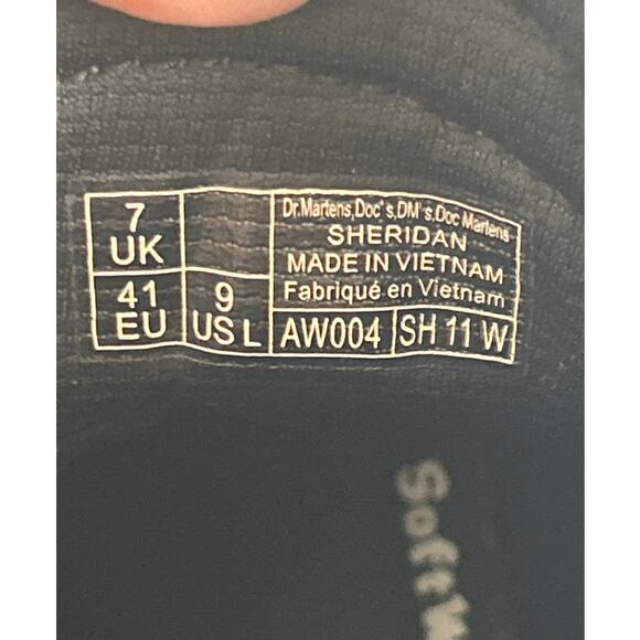 Dr. Martens Women’s 9 Pink Purple 1460 Pascal Confetti Suede Lace-Up Combat Boot - Picture 8 of 10